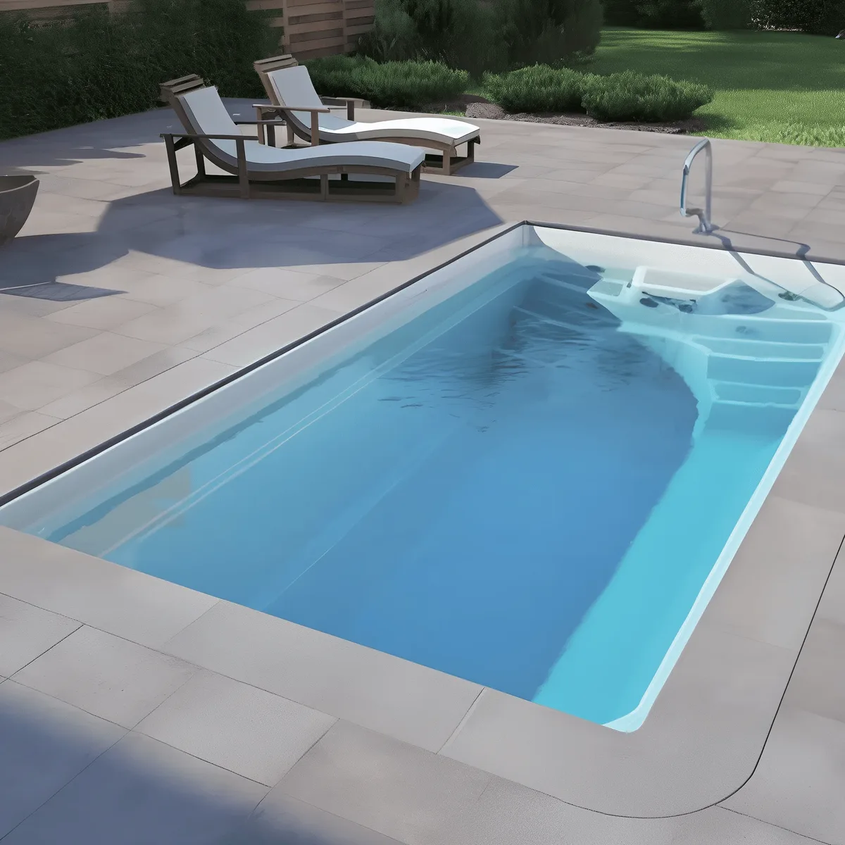 Композитный бассейн Laguna 5 — вид сверху в Сыктывкаре