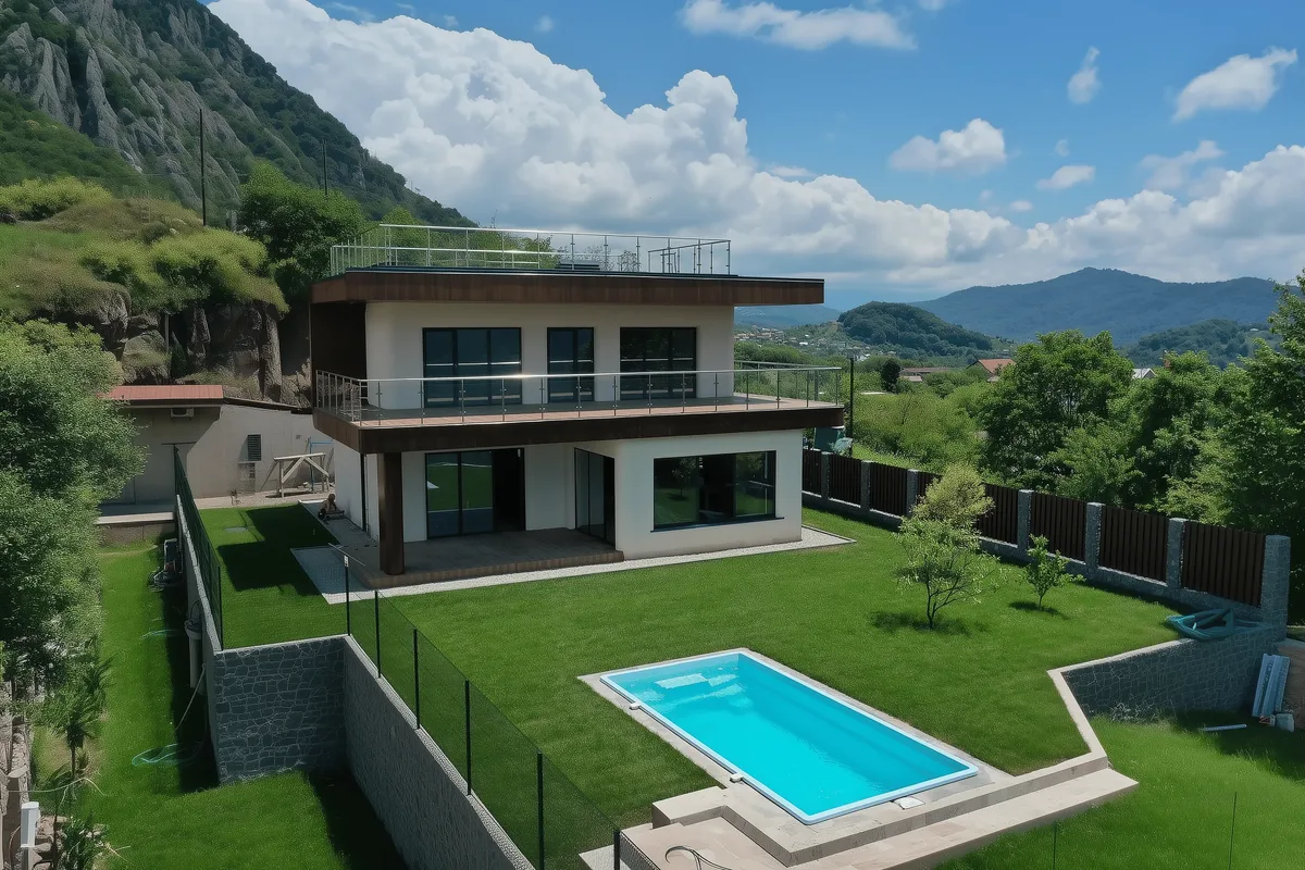 Композитный бассейн Laguna 6 — визуализация в Сыктывкаре