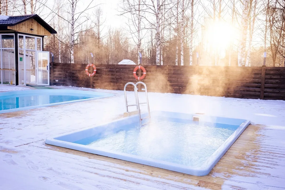 Композитный бассейн Laguna 4 — установка в Сыктывкаре