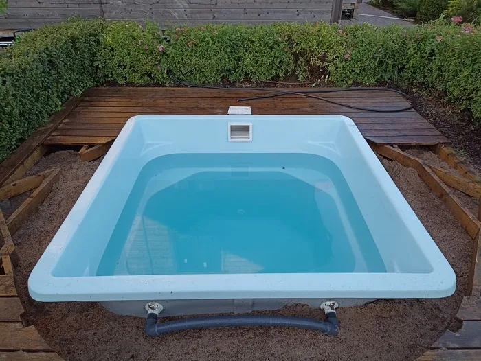 Композитная купель Laguna 2 — установка в Сыктывкаре