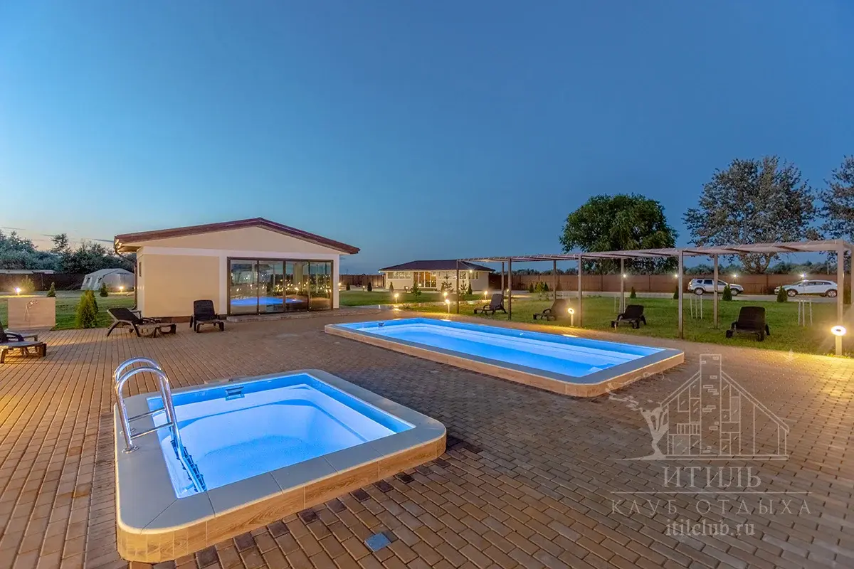 Композитная купель Laguna 3 — установка в Сыктывкаре